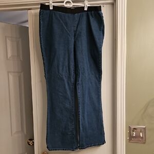 Jessica London Dark Blue Flare Jeans